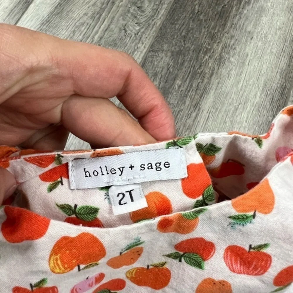 Holley +‎ Sage Kids Apple Dress
